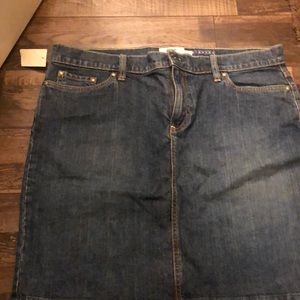Old Navy jean skirt